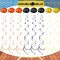56 Pieces Basketball Party Decorations Hanging Swirls Basketball Decorations Paper Sports Party Decorations Cutouts Hanging Decors for Kids Boys Basketball Theme Birthday Party Supplies Favors